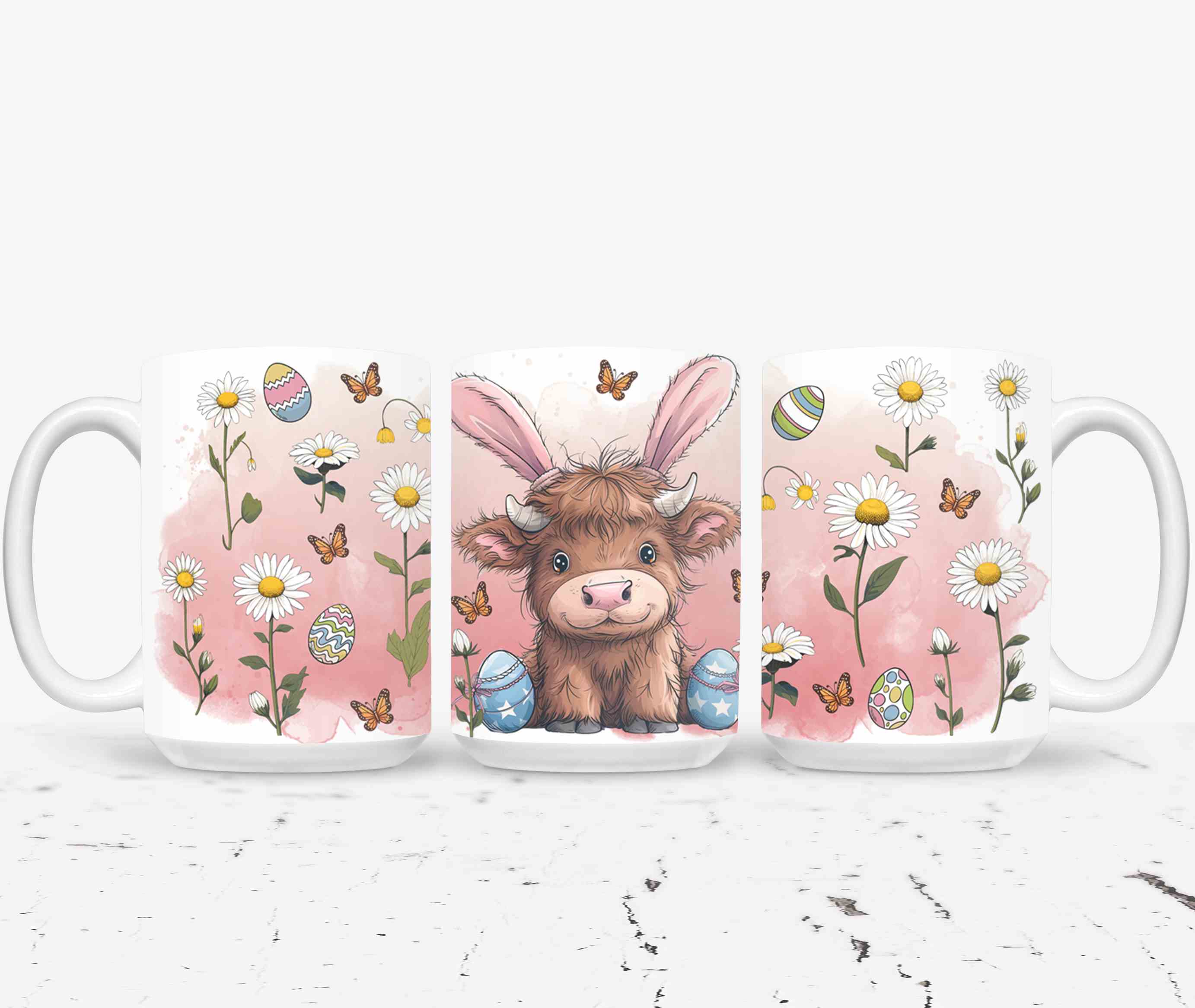 Highland Cow Easter-10368